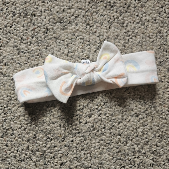 Baby Essentials Baby Girls 4-pc. "Mommy's Girl" Rainbow Clothing Set 6M - Picture 10 of 11